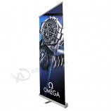 Banner roll up stand veloce, roll up in alluminio, banner stand portatile