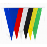 Polyester string flag world mini pe flag bunting with high quality and any size