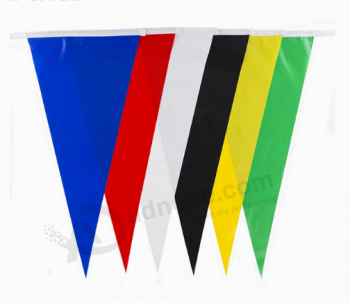 Polyester string flag world mini pe flag bunting with high quality and any size