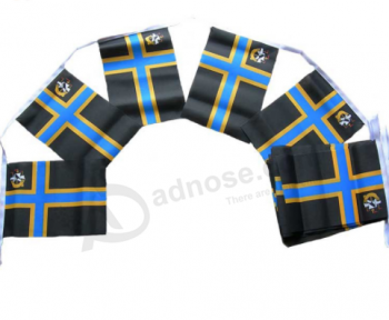 Printed Hanging Outdoor Bunting Flag Colorful Bunting Banner with high quality and any size