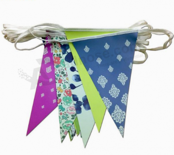 String Flags Triangle Flag Fabric Bunting Hanging Flags