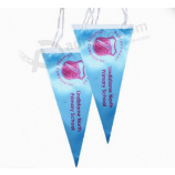 China leverancier aangepaste reclame driehoek bunting vlaggen