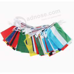 polyester national string flags national flag bunting