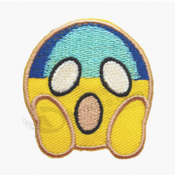 Custom own design chenille embroidery cloth patch