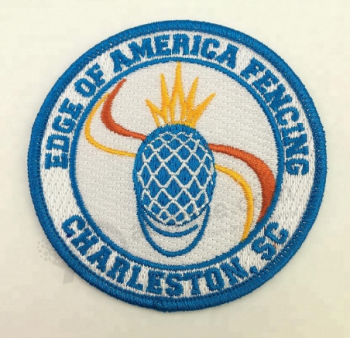 Factory cheap custom sports caps embroidery patch