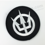 Garment heat transfer press iron on embroidered patches