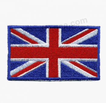 New design iron on small embroidered country flag patches
