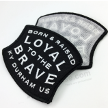 Faites votre propre patch de logo de marque broderie design