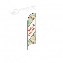 Wholesale custom design outdoor swooper feather banner 2.8m beach flag with your logo