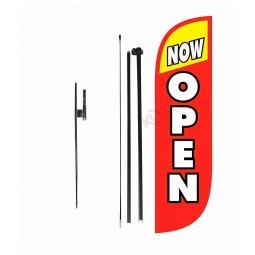 Feder Banner Swooper Flagge mit Bodenspitze