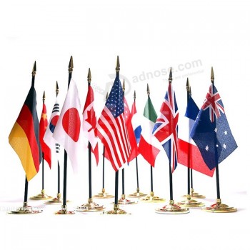 Factory Wholesale Cheap Custom Table National Country Flag with high quality