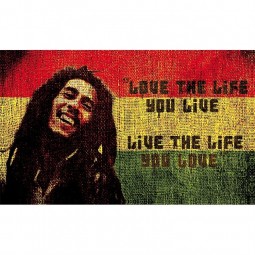 Free sample Chuangdong high quality custom polyester soccer club Bob Marley printed polyester 3 x 5 advertising flag with high quality and any size