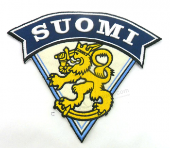 Personality garment badges fabric logo embroidery patch