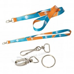 Wholesale custom Logo Printing Cheap Polyester Lanyard