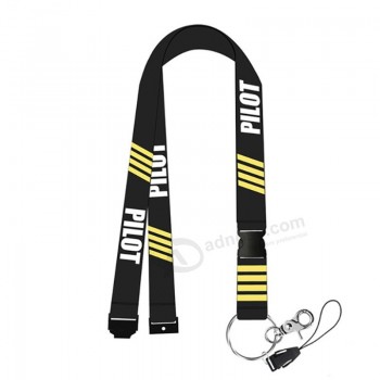 Aokin Remove Before Flight Pilot Lanyards for Keys Neck Strap Gym Key Chain ID Card Holder Hang Rope Keychain Lanyard for Phone