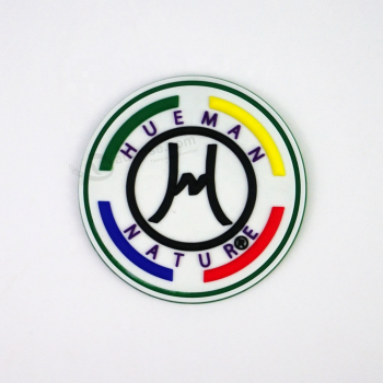 High Quality Soft Rubber Garment Label Clothing Brand Patch