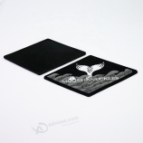 Accesorios de ropa personalizados impresos parche de goma de silicona para ropa
