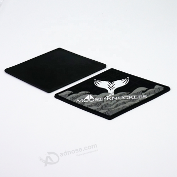Acessórios de vestuário personalizado patch impresso de borracha de silicone para vestuário
