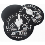 Hersteller von weichen Gummi-Patches mit Logo-Patches aus Gummi für Kleidungsstücke