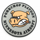 Groothandel custom cartoon pvc rubber badge geen minimum