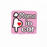 Impressão personalizada cortada auto-adesiva etiqueta do carro