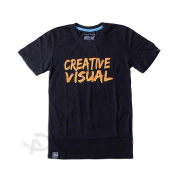 Wholesale 100% Cotton Mens Customized T Shirt Printing