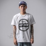 Heißer Verkauf Hip Hop Männer t-Hemddruck mit ihrem eigenen design top qualität