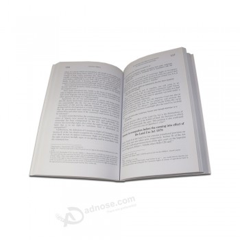 고품질의 저렴한 중국 소설 제품 사용자 정의 소프트 커버 책을 인쇄