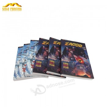 Fast delivery personalized paperback book overseas comic book printing