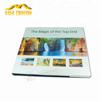 Wholesale cheap full color beautiful travel photo book printing