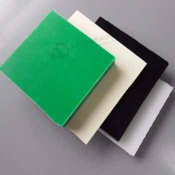 China fertigte weißes PVC-Plastikblatt 10mm PVC-Brett andy Brett für die Werbung besonders an