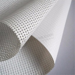 Bannière laminée réfléchissante de haute qualité feuille brillante de bannière de câble de PVC de 440gsm