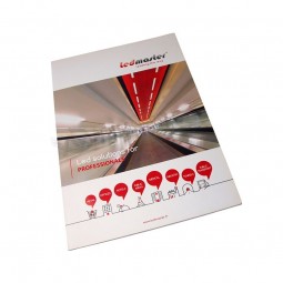 Quality perfect binding custom paper product catalogue printing