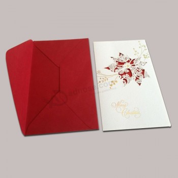Factory outlet cheap high quality kraft paper envelope with customized logo printing