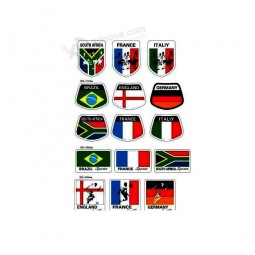 country flag tattoo sticker