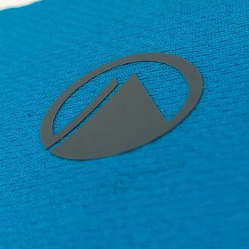 Indumento t-Camicia abbigliamento sportivo abbigliamento personalizzato stampa 3d logo gomma silicone etichetta trasferimento di calore