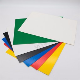 Papel de tablero de bristol de color para papel de hotel cubierta de vidrio