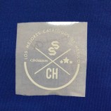 Alfabet cirkel reflecterend label voor warmteoverdracht voor kleding