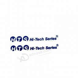 Buena calidad de serigrafía etiqueta de transferencia de calor con el logotipo de la marca