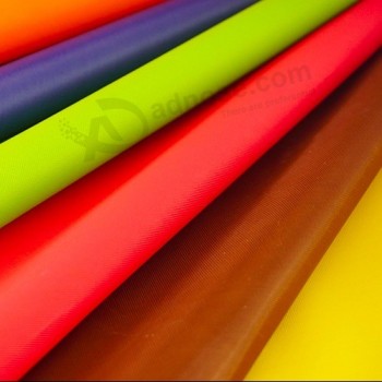 420d oxford pvc fabric nylon polyester dyeing PU PVC coated