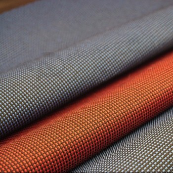 China hersteller gefärbt 2 ton stoff plaid polyester pvc beschichtet oxford stoff 600d
