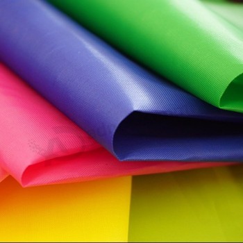 210d polyester fabric lining nylon taffeta fabric pvc coated waterproof