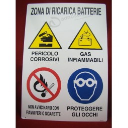diagrammatic sketch metal sign metal operation sign safety work sign