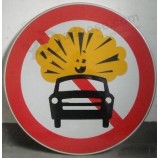 Cartello stradale di alluminio segno di novità cartello stradale di avvertimento di novità