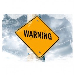 printing speed limit plastic security warning sign rain and snow warning sign
