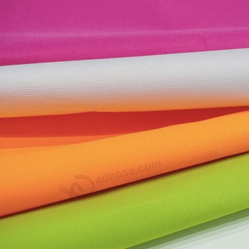 Polyester oxford uv résistant à gros 600d tissu enduit pu pour sac à dos