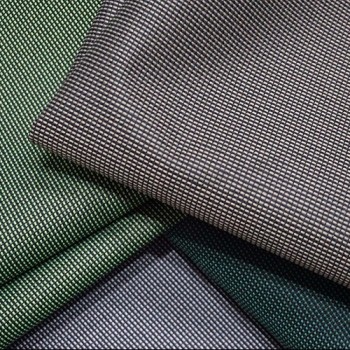 Ready goods two tone pvc coated polyester jacquard fabric 600d
