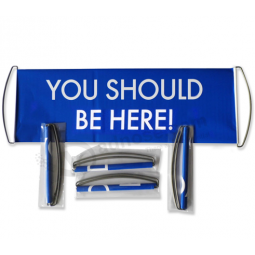 Best selling scrolled you should be here fan banner