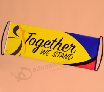 Personalizzato promozionale banner a mano retrattile