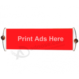 Retractable Concave Printing Scrolling Roll Banner